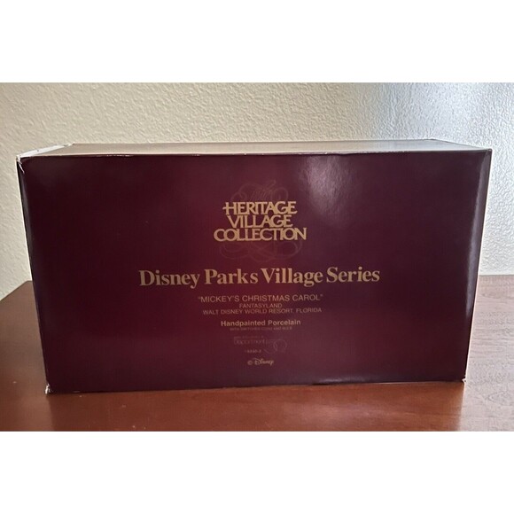 Dept 56 Disney Parks Village Series Mickeys Christmas Carol Fantasyland Retired - Picture 11 of 14